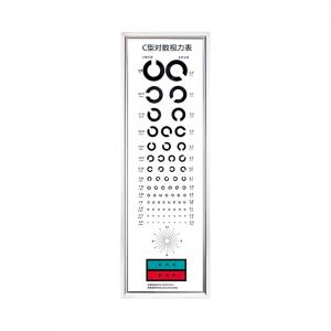 LY-21C-1 LED Super thin C type Logarithmic 5M Visual chart light box