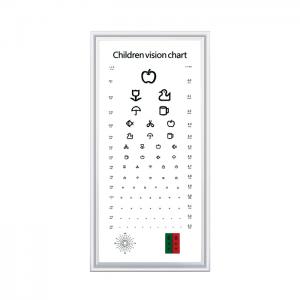 LY-23C-4 LED Super thin 2.5M children logarithmic Visual chart light box