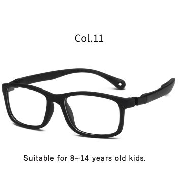 NP0807 TR90&nylon elastomer 8~14 years old kid optical frames, removable temples