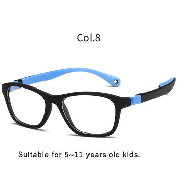 NP0808 TR90&nylon elastomer 5~11 years old kid optical frames, removable temples