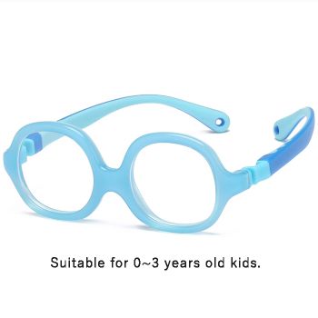 NP0818 TR90 & nylon elastomer 0~3 years old kid optical frames, removable temples