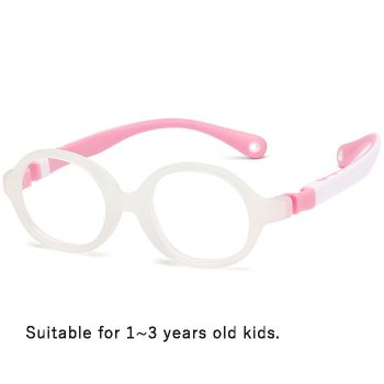 NP0819 TR90 & nylon elastomer 1~3 years old kid optical frames, removable temples