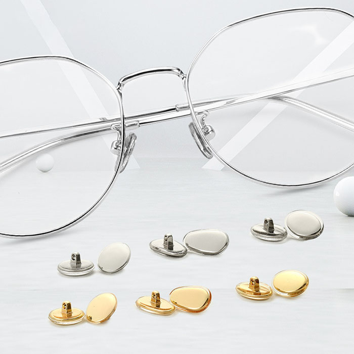 R8636 Cooper inside silicone outside nose pads, screw in