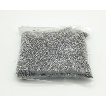 S005 Flat head endpiece screws, metal temple screws, 2.0*1.4*2.8mm