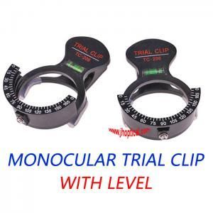 TC-206S Monocular trial clip with level, 9.5g/pc