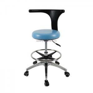 YSY12 Pneumatic lift chair, PU cushion, Kirsite foot, bear 300kg, standard silent wheels