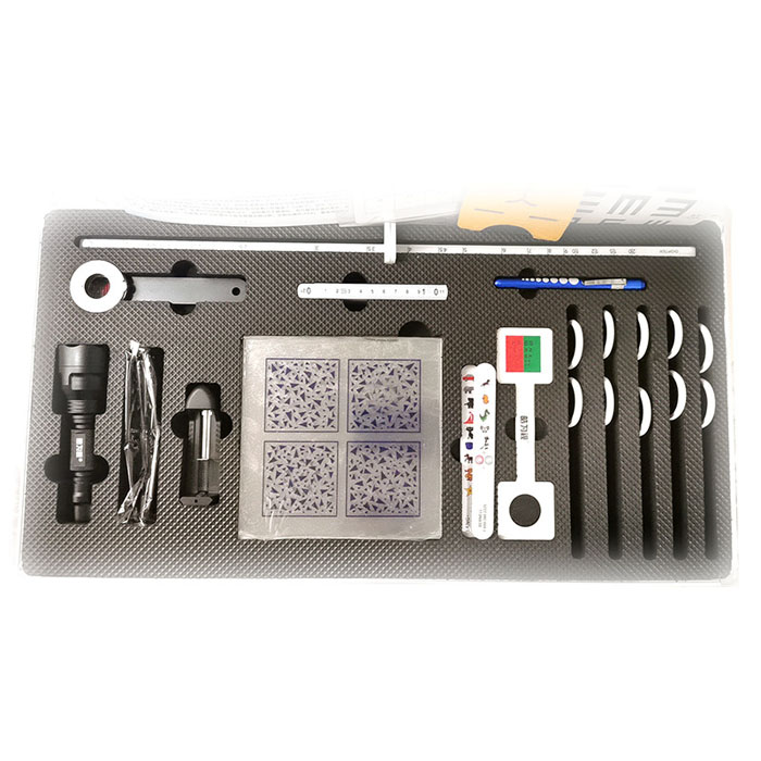 JCX-001 Ophthalmic visual function examination box, adjustable measuring ruler, four point lamp, hidden oblique meter, fusion oblique eye position detection - image3