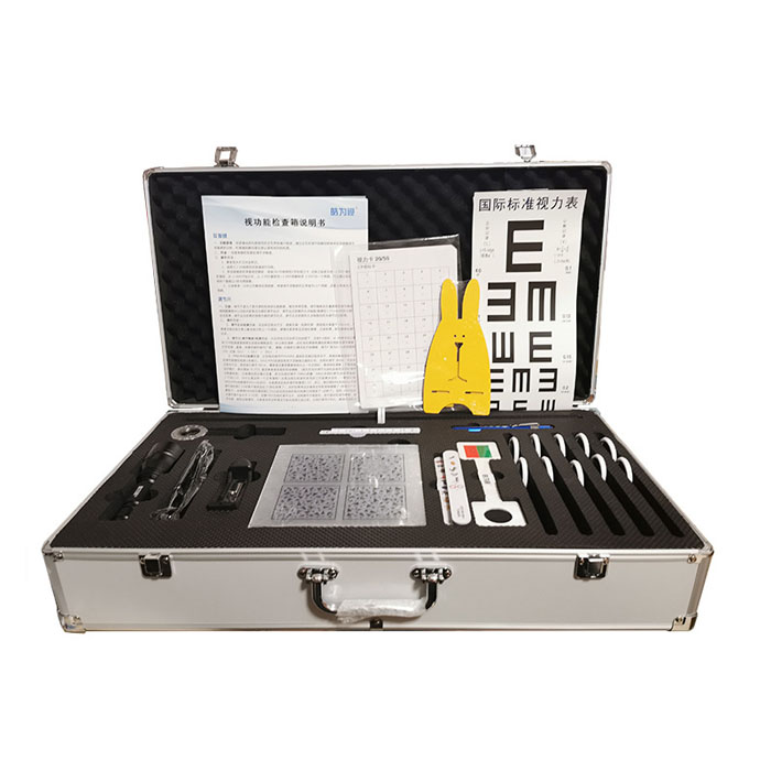 JCX-001 Ophthalmic visual function examination box, adjustable measuring ruler, four point lamp, hidden oblique meter, fusion oblique eye position detection - image5