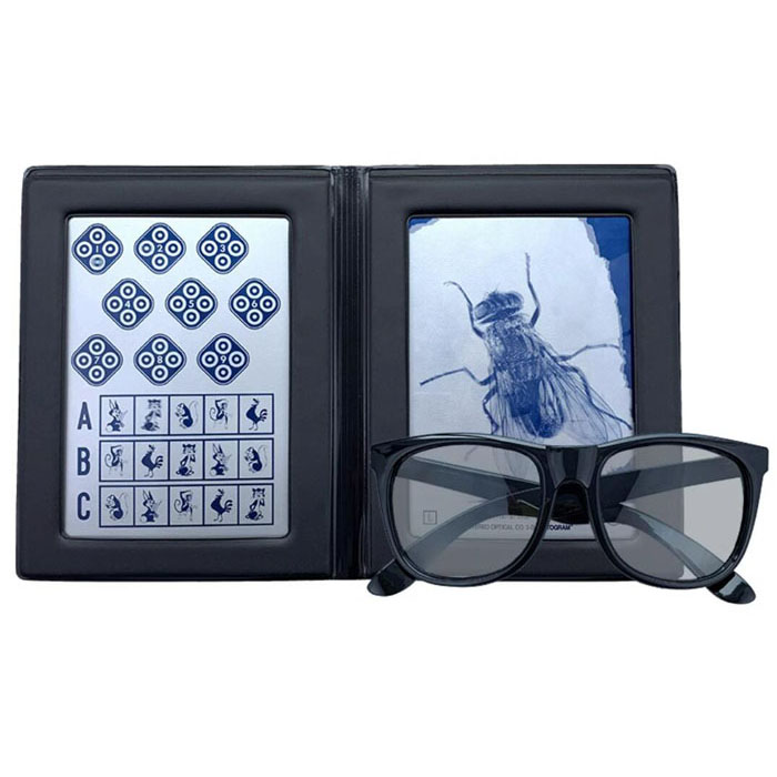 JH-555 Stereoscopic fly image Stereoscopic detection Fly butterfly Titmus Stereoscopic polarization test Inspection image - image2