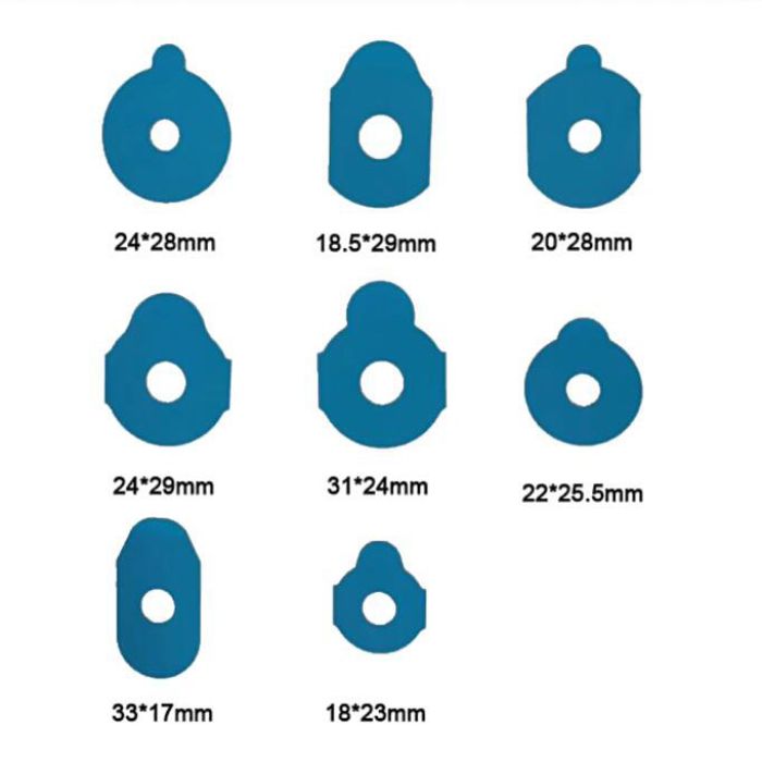 JH-598 Superhydrophobic lens anti slip stickers, high viscosity - video preview