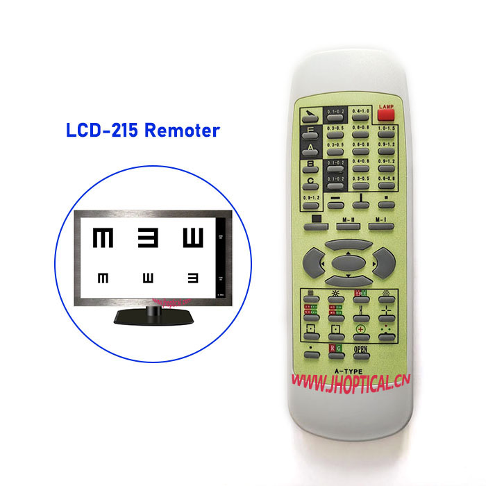 remoter for ophthalmic chart vision lcd-215