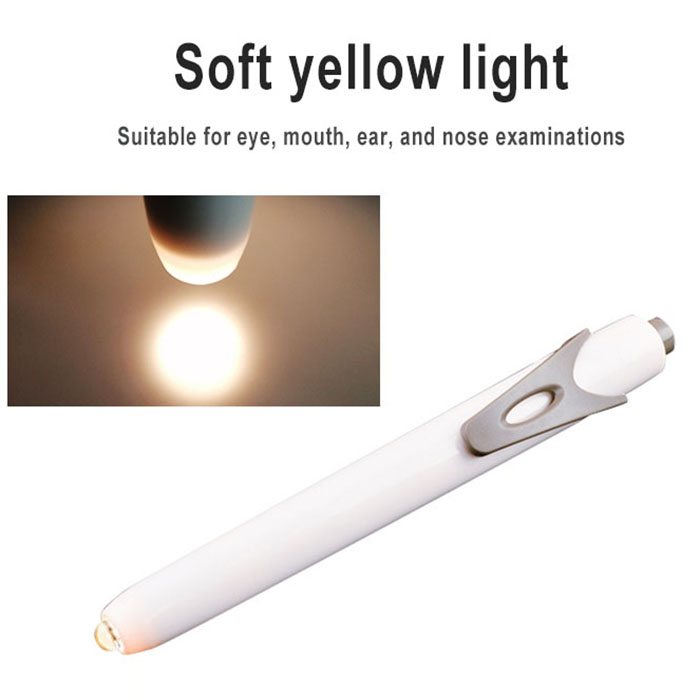 SF-411 Worm Amber Light - Optometry Pen Light for Otolaryngology & Dentistry