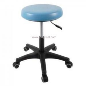 YSY01 Pneumatic lifting chair for doctor, PU cushion, plastic foot, bear 300kg, standard silent wheels
